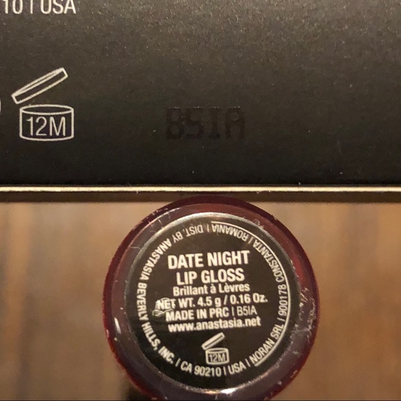 🎉HP👄NEW Anastasia ABH Lip Gloss DATE NIGHT - Picture 5 of 7